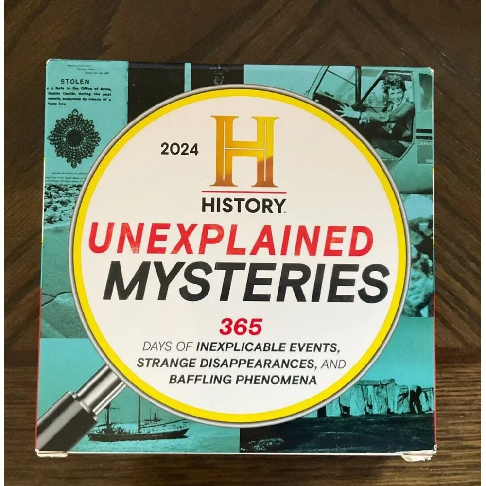 2024 History Channel Unexplained Mysteries Boxed Calendar: 365 Days